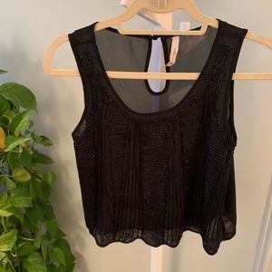 Beaded tank top